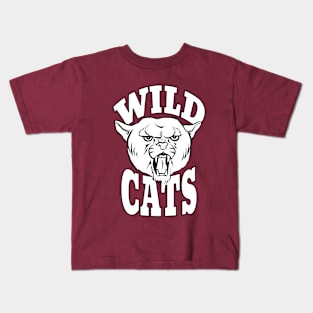 Wild Cats Mascot Kids T-Shirt